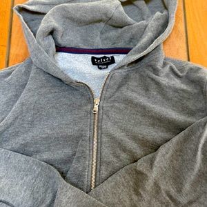 Graham & Spencer Grey Imported Yarn Hoodie
